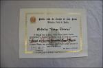 Medalha Jorge Tibiriçá - Diploma.