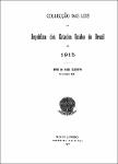 Decreto nº 11.840, de 29 de dezembro de 1915