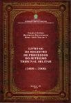 Livro 60 de registro de processos do Supremo Tribunal Militar (1899-1906).