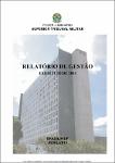 Relatório de gestão: exercício de 2014.