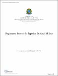 Regimento Interno do STM de 31/01/1955