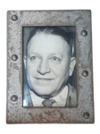 Porta-Retratos com Fotografia em Preto e Branco do Gen. Syseno Sarmento - Coleção Syseno Sarmento