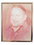 Porta-Retratos com Fotografia do Gen. Syseno Sarmento - Coleção Syseno Sarmento
