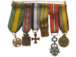 Conjunto Com Seis Medalhas Em Miniatura - Coleção Syseno Sarmento