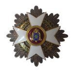 Medalha “Ordem dos Cavaleiros da Concórdia” – Placa – Coleção Syseno Sarmento