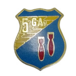 Broche “5º Grupo de Aviação” – Coleção Cherubim Rosa Filho