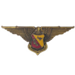Distintivo “United States Air Force School of the Americas - USAFSA” – Coleção Cherubim Rosa Filho