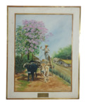 Pintura Paisagem de Campo Yachalón – Coleção Cherubim Rosa Filho