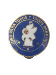 Broche Uno Para Todos y Todos Para Uno – Coleção Cherubim Rosa Filho