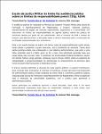 Escola da Justiça Militar da União faz audiência pública sobre os limites da responsabilidade penal.