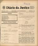 Diário de Justiça: ano LXVII,  n. 29, 11 de Fevereiro de 1992.
