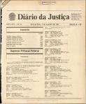 Diário de Justiça: ano LXVII,  n. 151, 7 de agosto de 1992.