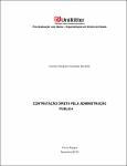 Contratação direta pela administração pública.