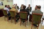 Reunião dos presidentes de tribunais estaduais com presidente do STM