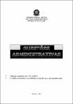 Questões administrativas: [período de 1990 a 2011].
