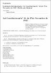 Lei Constitucional nº 14, de 17 de novembro de 1945